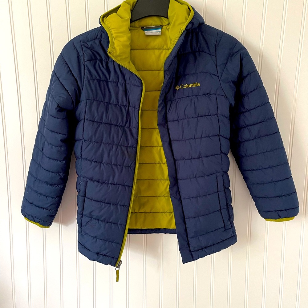 Columbia Hooded Jacket Boys Size M